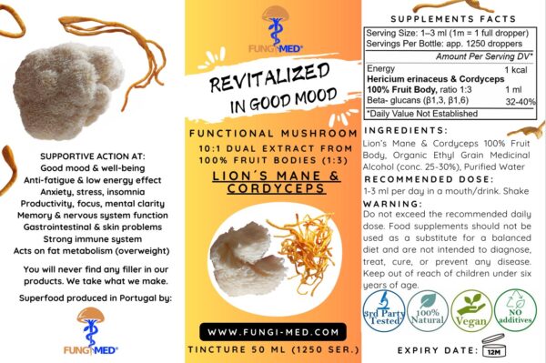 LION´S MANE (HERICIUM) & CORDYCEPS TINCTURE - Image 8